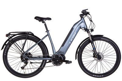 Електровелосипед 27.5" Leon OXFORD 500Вт 48В 12.8Аг 2022 (темно-сірий (м)) ELB-LN-27.5-003 фото