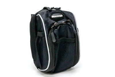 Велосумка на руль 12х9x16cm черный BRAVVOS QJ-042 BIB-035 фото