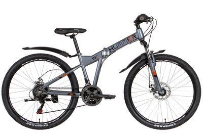 Велосипед 26" Formula HUMMER AM DD 2022 (серебристый (м)) OPS-FR-26-672 фото