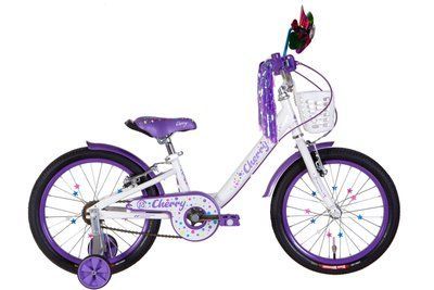 Велосипед 18" Formula CHERRY 2022 (білий з бузковим) OPS-FRK-18-107 фото