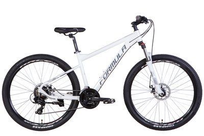 Велосипед AL 27.5" Formula F-1 AM HDD рама- 2022 (белый) OPS-FR-27.5-172 фото